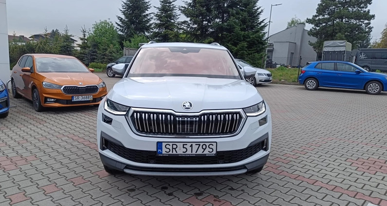 Skoda Kodiaq cena 161800 przebieg: 1243, rok produkcji 2023 z Stoczek Łukowski małe 211